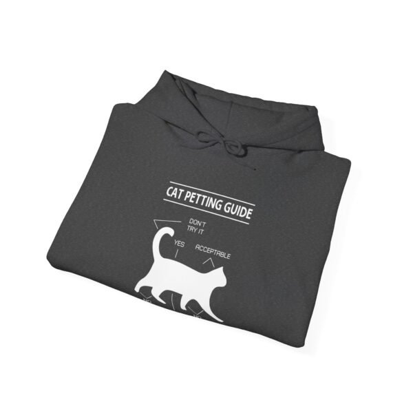 Cat Petting Guide Hooded Sweatshirt - Image 4