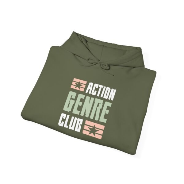 Action Genre Club Hoodie - Image 4