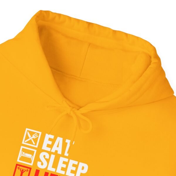 Eat Sleep Lift Repeat Hoodie - Image 40