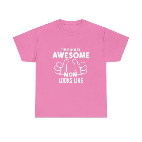 Awesome Mom Cotton Tee - Image 36