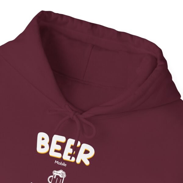 Beer Mobile Hooded Sweatshirt - Image 15