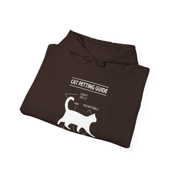 Cat Petting Guide Hooded Sweatshirt - Image 49