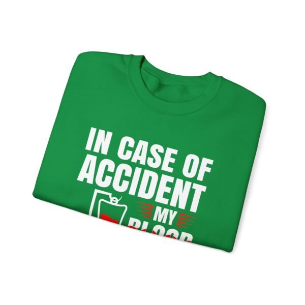 In Case of Accident Beer Sweatshirt - Image 6