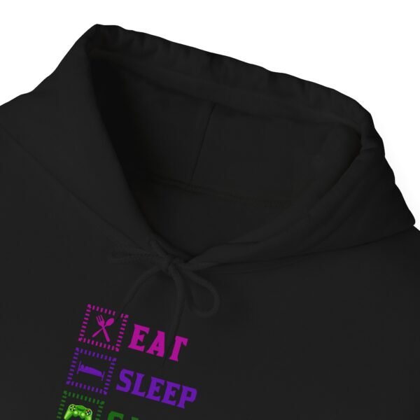 Eat Sleep Game Repeat Hoddie - Image 25