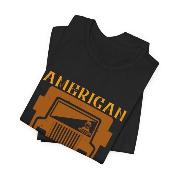 American Truck Driver Short Sleeve Tee - Image 3