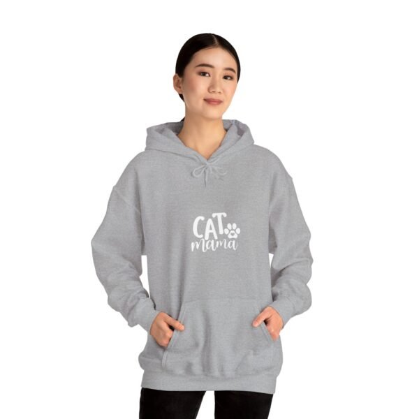 Cat Mama Hooded Sweatshirt - Image 45