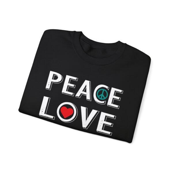 Peace Love Yoga Crewneck Sweatshirt - Image 9