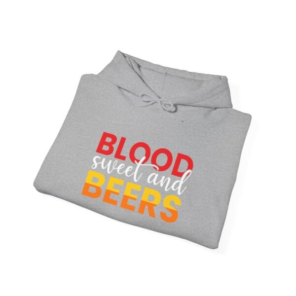 Blood Sweat and Beers Hooded Sweatshirt - Image 4