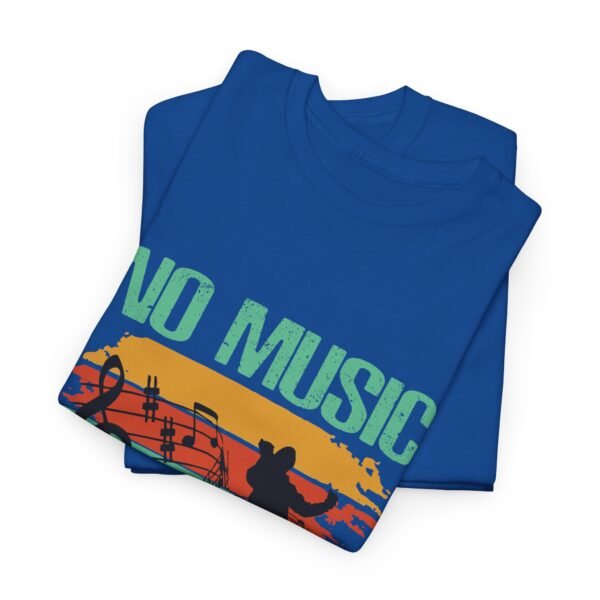 No Music No Life Heavy Cotton Tee - Image 23