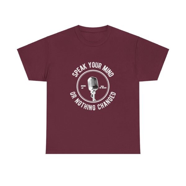 Speak Your Mind Cotton Tee - Image 6