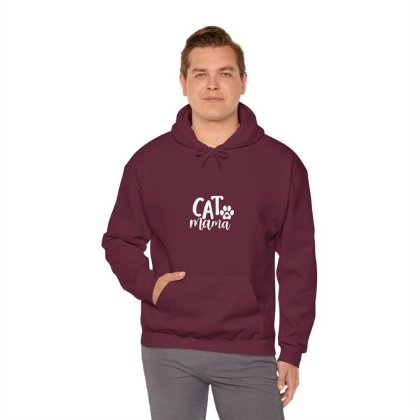 Cat Mama Hooded Sweatshirt - Image 22