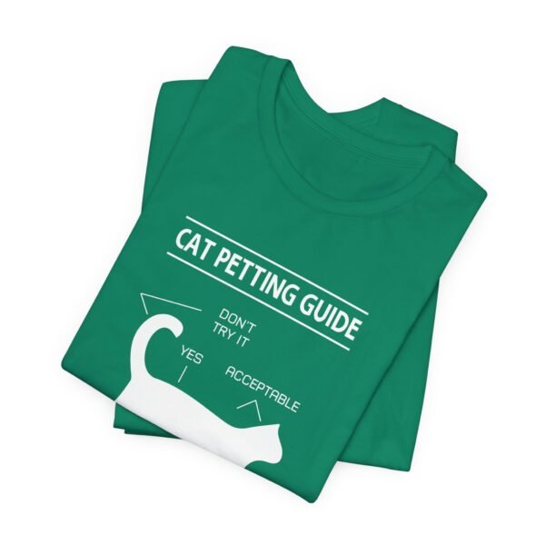 Cat Petting Guide Short Sleeve Tee - Image 23
