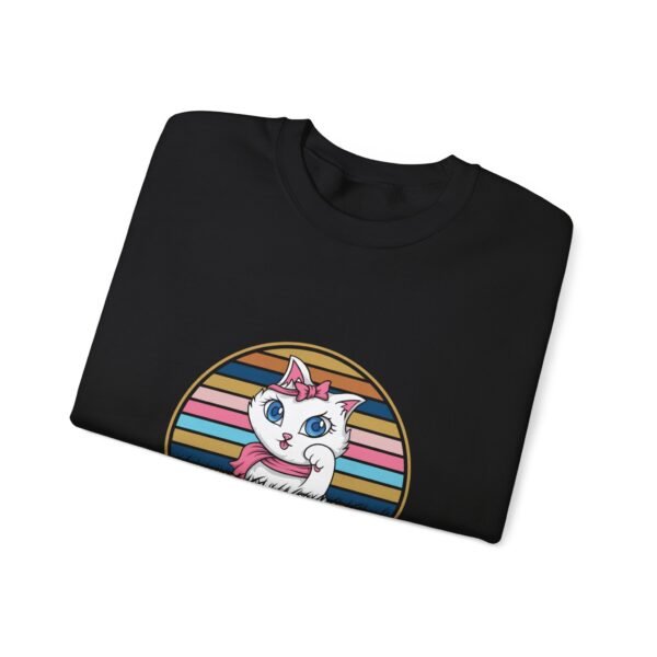Cat Mom The Legend Crewneck Sweatshirt - Image 21