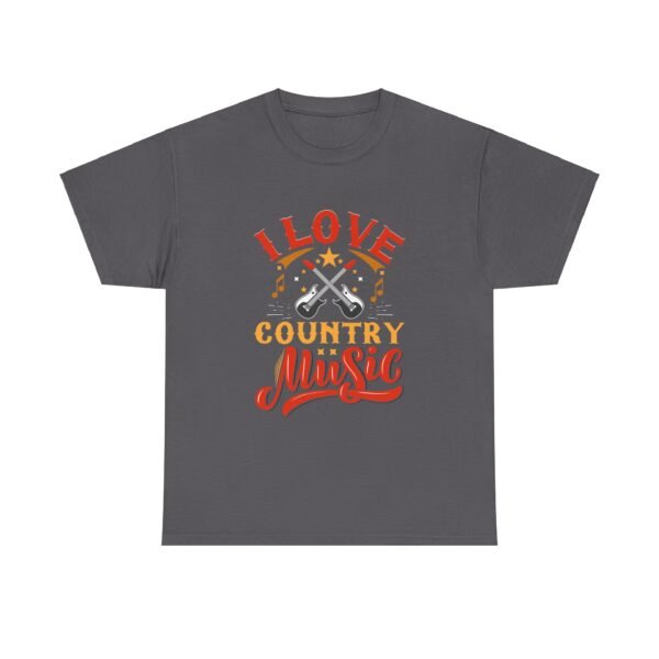 I Love Country Music Cotton Tee - Image 21