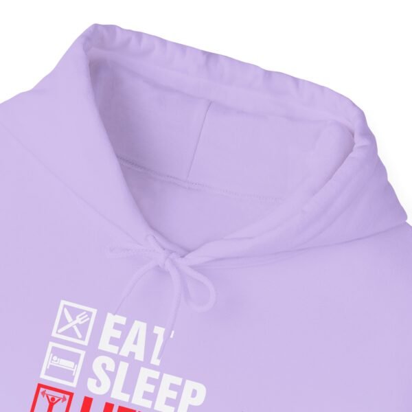 Eat Sleep Lift Repeat Hoodie - Image 50