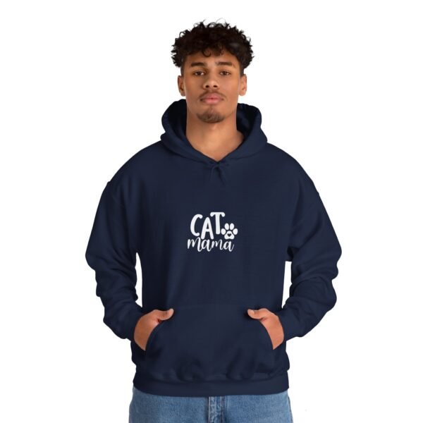 Cat Mama Hooded Sweatshirt - Image 33