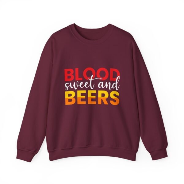 Blood Sweat and Beers Crewneck Sweatshirt - Image 7