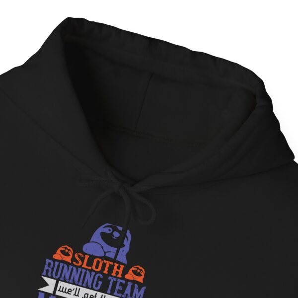 Sloth Running Team Hooded Sweatshirt - Image 20