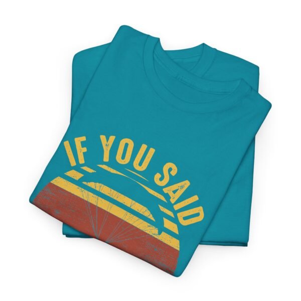 Skydiving & Tacos Cotton Tee - Image 8