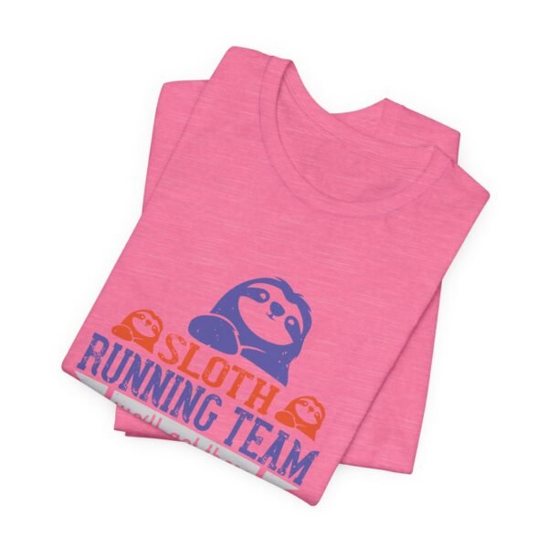 Sloth Running Team Short Sleeve T Shirt - Image 28