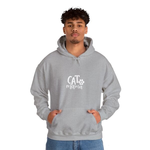 Cat Mama Hooded Sweatshirt - Image 46