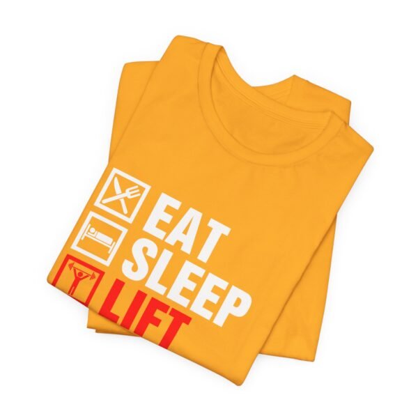 Eat Sleep Lift Repeat Short Sleeve Tee - Image 28