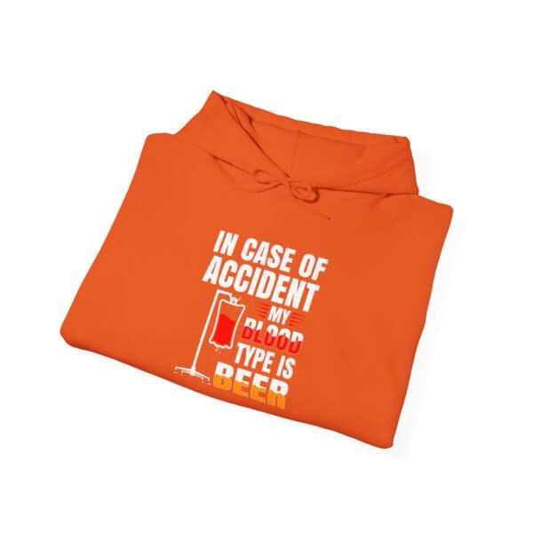 In Case of Accident Beer Hooded Sweatshirt - Image 29