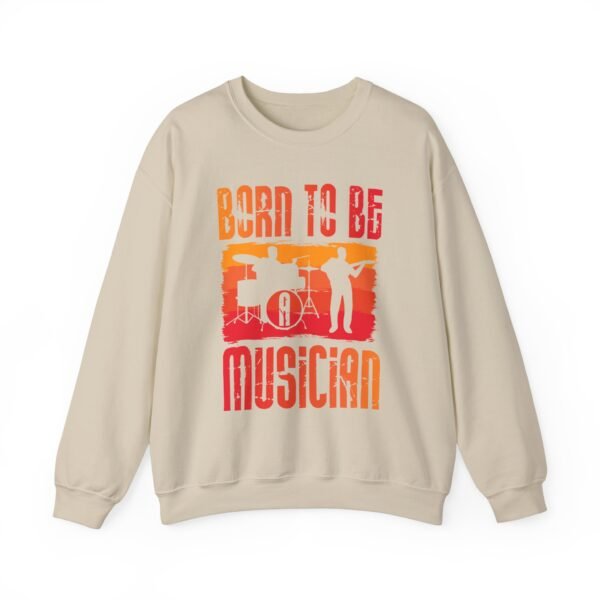 Born To Be A Musician Crewneck Sweatshirt - Image 7