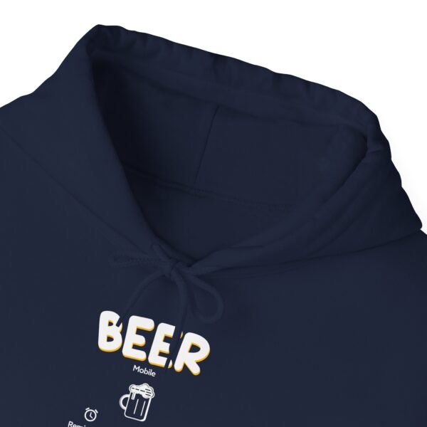Beer Mobile Hooded Sweatshirt - Image 35