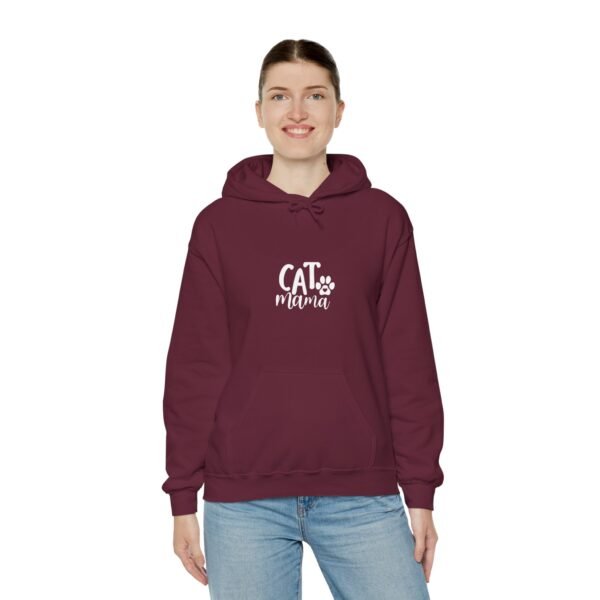 Cat Mama Hooded Sweatshirt - Image 21
