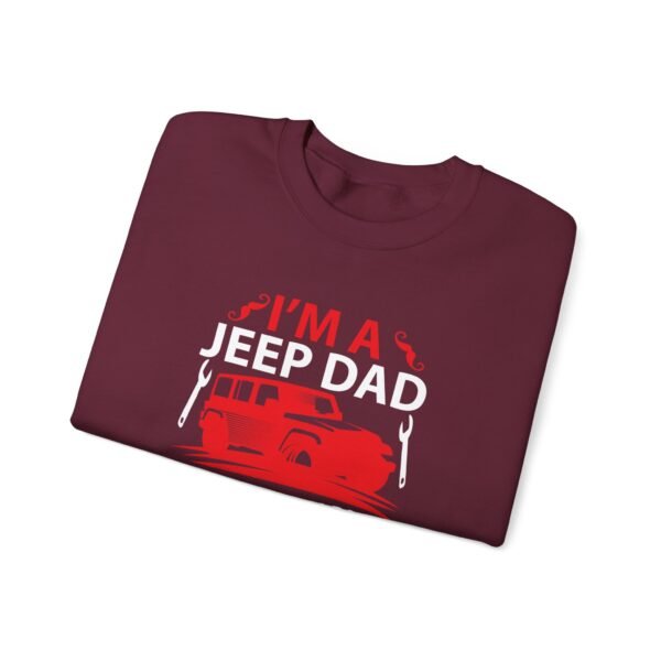 I'm A Jeep Dad Sweatshirt - Image 3