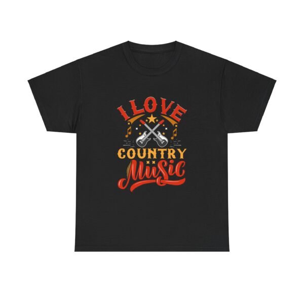 I Love Country Music Cotton Tee - Image 11