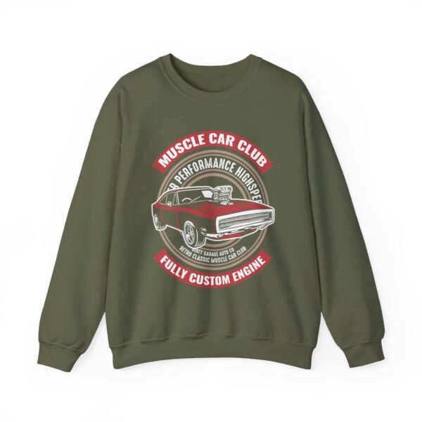 Muscle Car Club Crewneck Sweatshirt