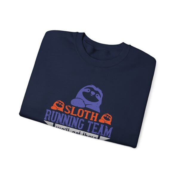 Sloth Runing Team Crewneck Sweatshirt - Image 12