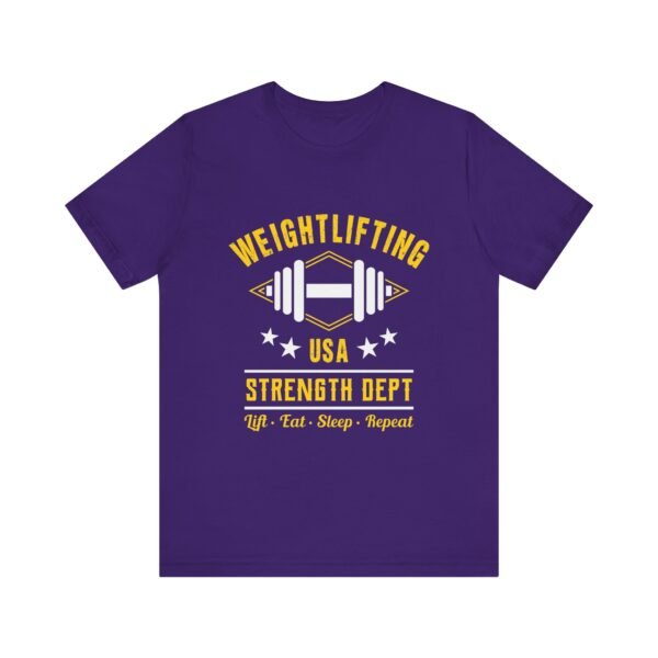 Weightlifting Strength Department Short Sleeve T-Shirt - Image 31