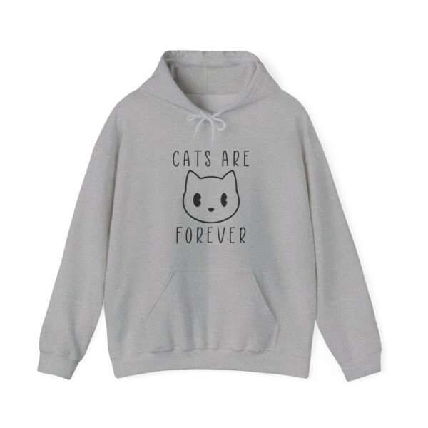Cats Are Forever Hooded Sweatshirt - Image 5