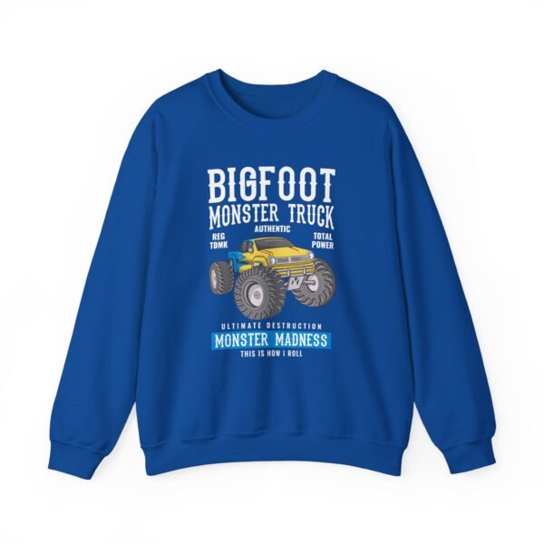 Bigfoot Monster Truck Crewneck Sweatshirt - Image 19