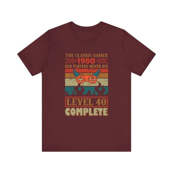Level 40 Complete Gamers Tee - Image 31
