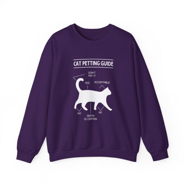 Cat Petting Guide Crewneck Sweatshirt - Image 19