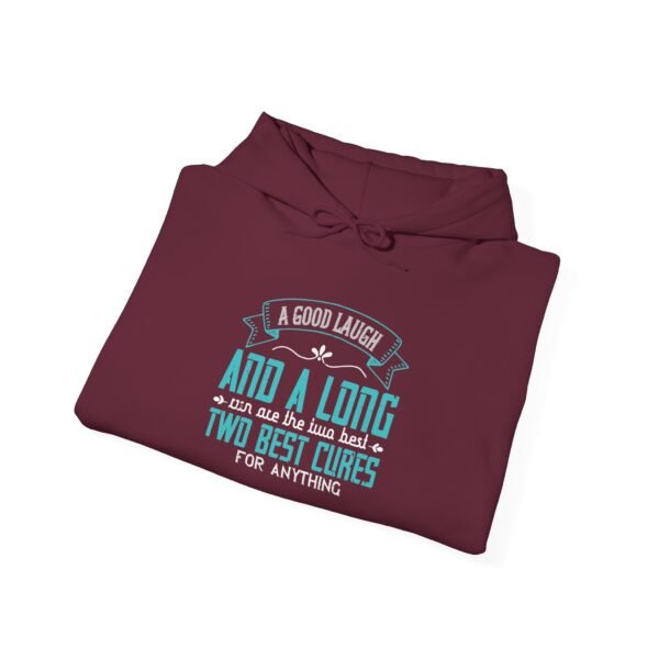 A Good Laugh and a Long Run Hoodie - Image 9