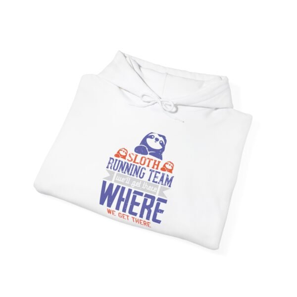 Sloth Running Team Hooded Sweatshirt - Image 29
