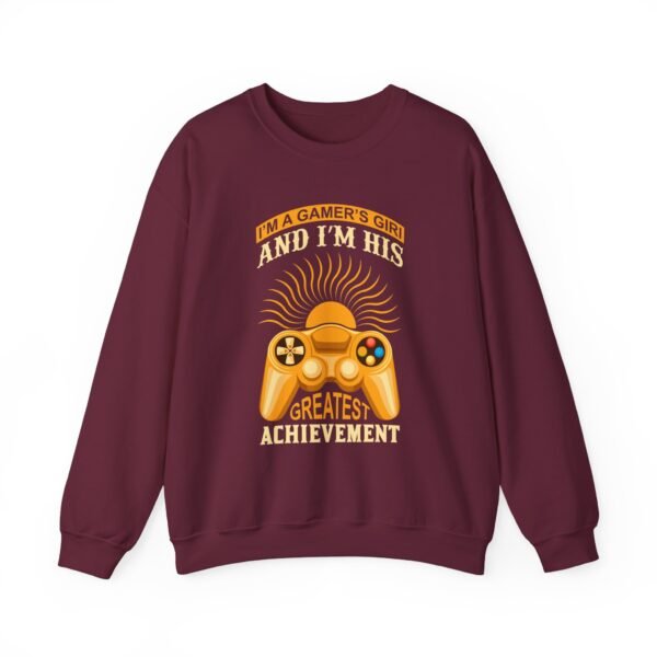 I'm A Gamers Girl Crewneck Sweatshirt - Image 4