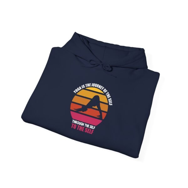 Yoga Is The Journey Of The Self Hoodie - Image 20