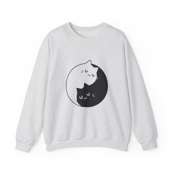 Yin Yang Cats Crewneck Sweatshirt - Image 41