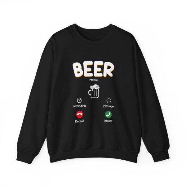 Beer Mobile Crewneck Sweatshirt - Image 4