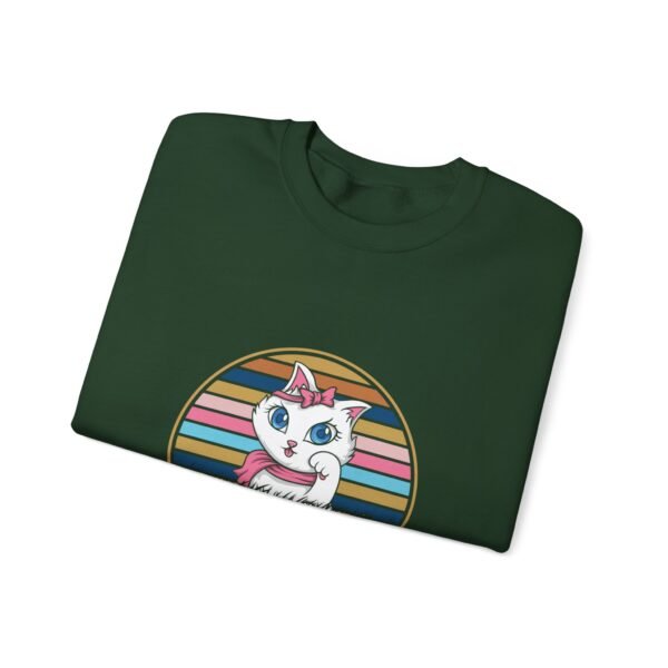 Cat Mom The Legend Crewneck Sweatshirt - Image 24