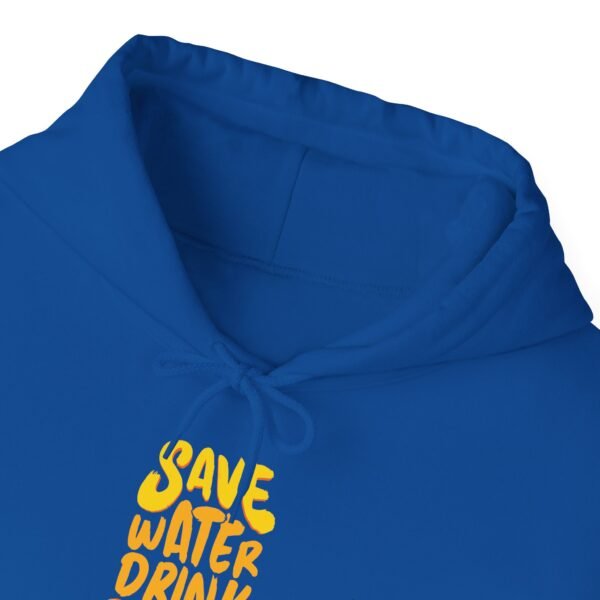 Save Water Drink Beer Hooded Sweatshirt - Image 40