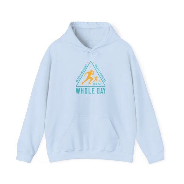 A Early Morning Walk Hooded Sweatshirt