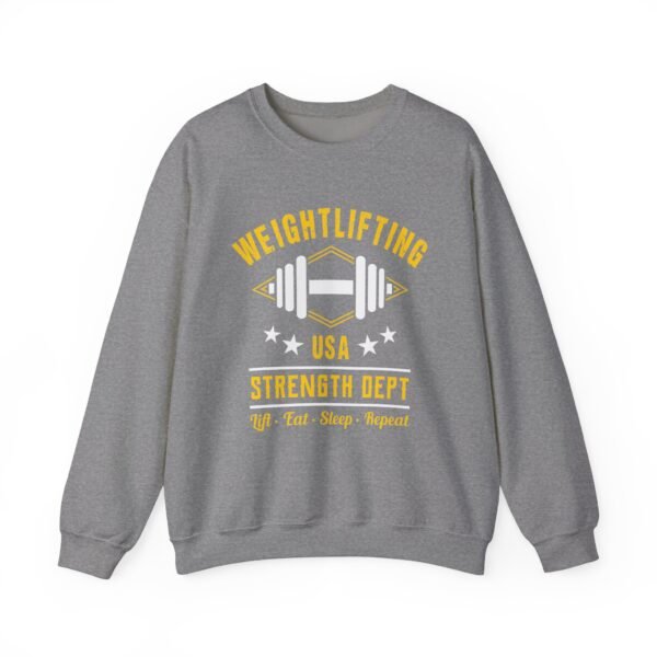 Weightlifting Strength Department Sweatshirt - Image 4
