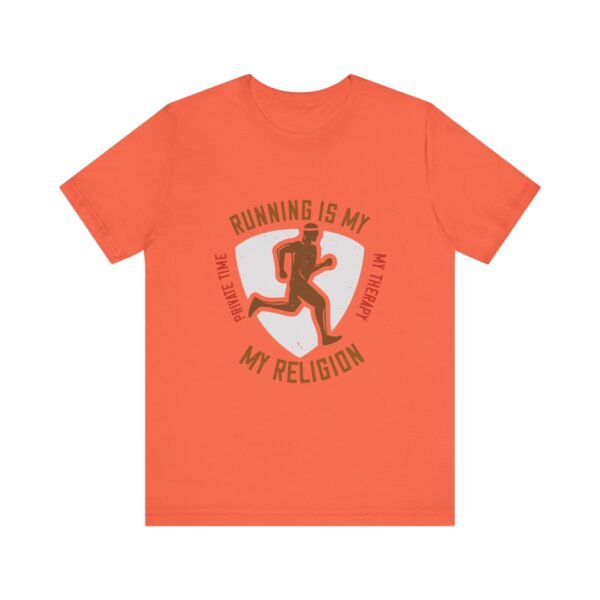 Running is my Religion Short Sleeve T Shirt - Image 20